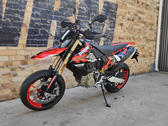 2024 DUCATI HYPERMOTARD 698 MONO RVE DUAL PURPOSE GRAFFITI