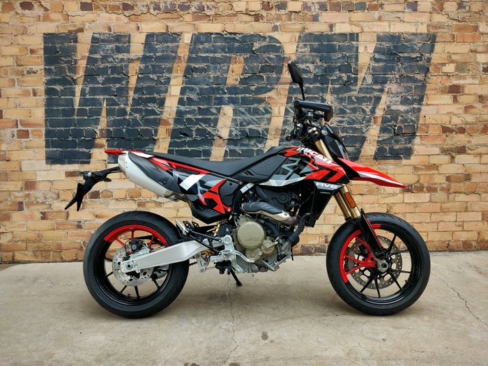 2024 DUCATI HYPERMOTARD 698 MONO RVE DUAL PURPOSE GRAFFITI