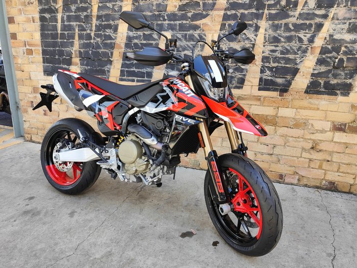 2024 DUCATI HYPERMOTARD 698 MONO RVE DUAL PURPOSE GRAFFITI
