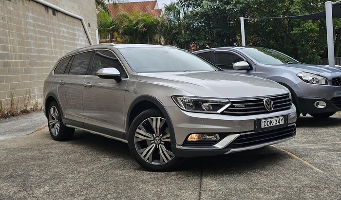 2016 Volkswagen Passat 140TDI Alltrack B8 MY16 Four Wheel Drive Indium Grey