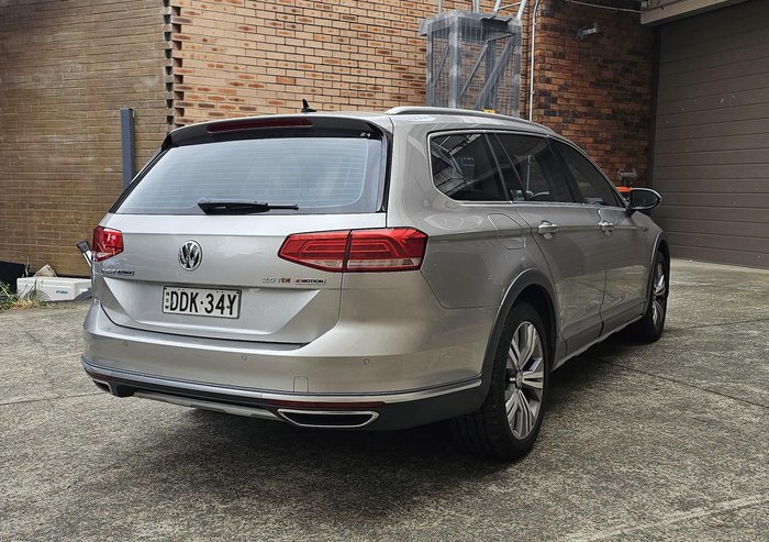 2016 Volkswagen Passat 140TDI Alltrack B8 MY16 Four Wheel Drive Indium Grey