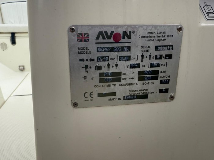 2007 Avon Seasport 580 DL