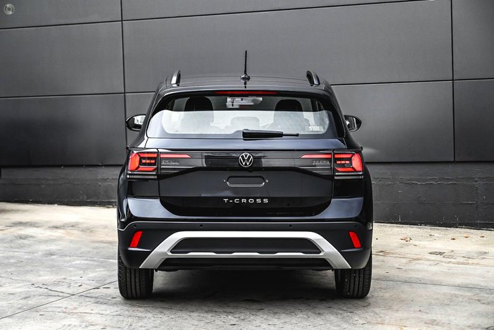 2024 Volkswagen T-Cross 85TSI Life D31 MY24 Deep Black