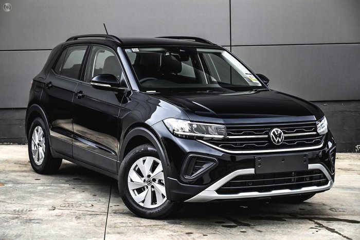 2024 Volkswagen T-Cross 85TSI Life D31 MY24 Deep Black