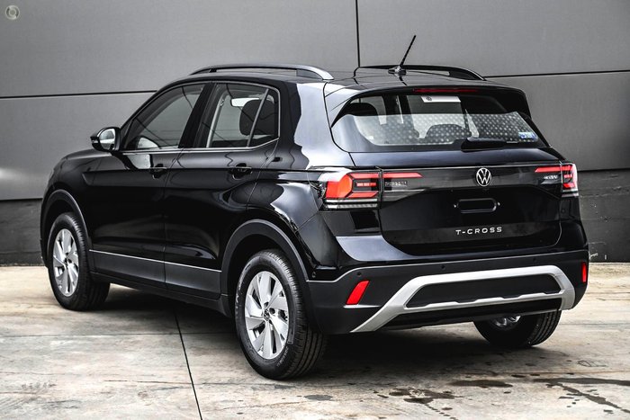 2024 Volkswagen T-Cross 85TSI Life D31 MY24 Deep Black