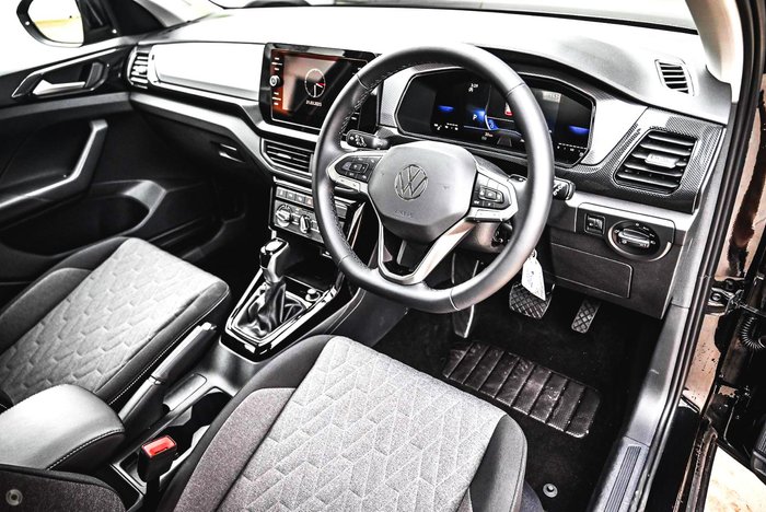 2024 Volkswagen T-Cross 85TSI Life D31 MY24 Deep Black