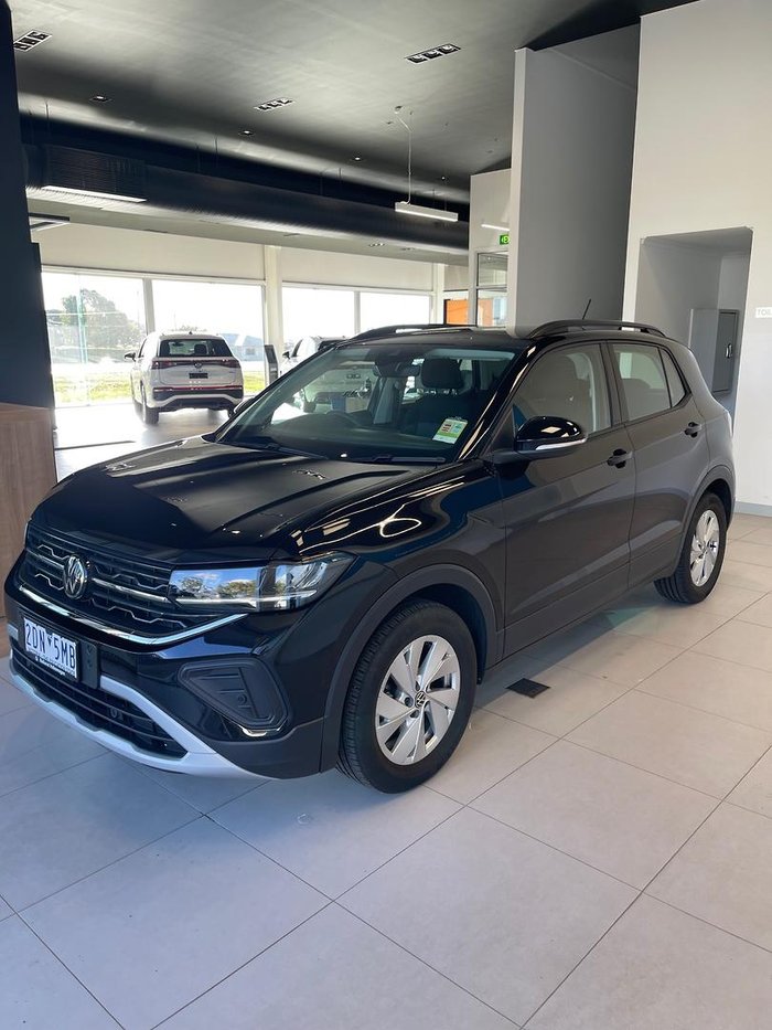 2024 Volkswagen T-Cross 85TSI Life D31 MY24 Deep Black