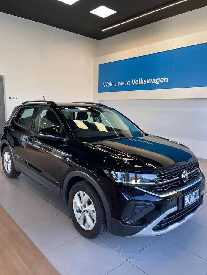 2024 Volkswagen T-Cross 85TSI Life D31 MY24 Deep Black