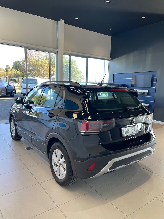 2024 Volkswagen T-Cross 85TSI Life D31 MY24 Deep Black