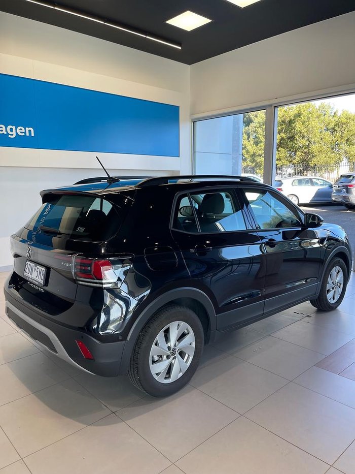 2024 Volkswagen T-Cross 85TSI Life D31 MY24 Deep Black