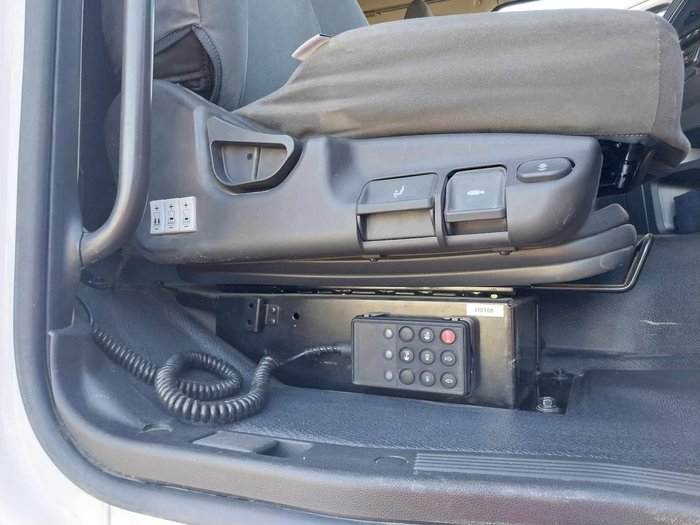 2021 Hyundai Xcient Tip Truck White