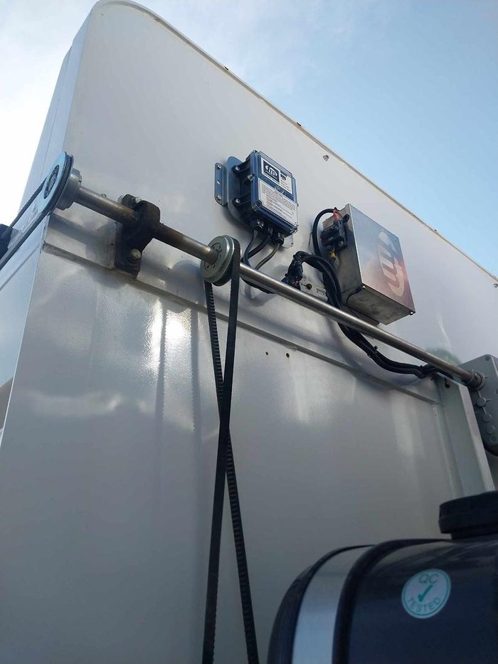 2021 Hyundai Xcient Tip Truck White