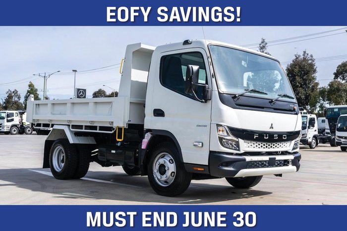 2024 Fuso Canter 815 Wide Tipper White
