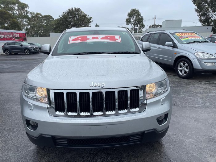 2013 Jeep Grand Cherokee Laredo WK MY13 4X4 Constant Bright Silver