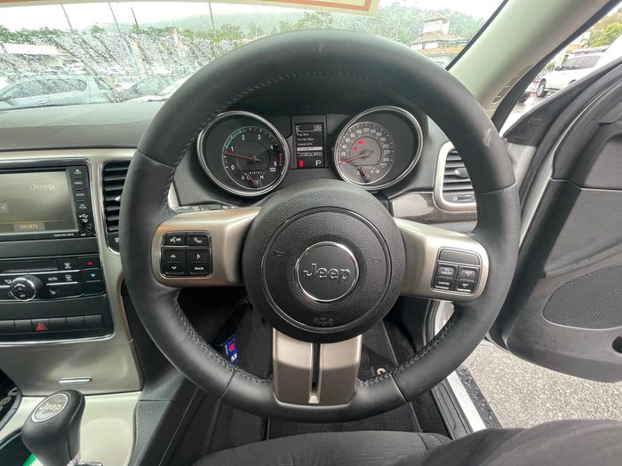 2013 Jeep Grand Cherokee Laredo WK MY13 4X4 Constant Bright Silver