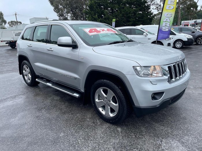 2013 Jeep Grand Cherokee Laredo WK MY13 4X4 Constant Bright Silver
