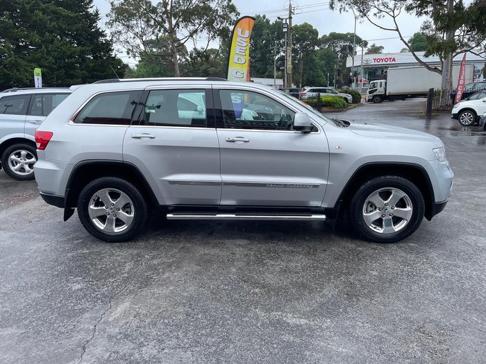 2013 Jeep Grand Cherokee Laredo WK MY13 4X4 Constant Bright Silver
