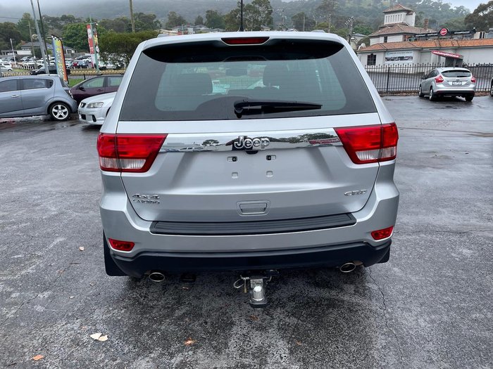 2013 Jeep Grand Cherokee Laredo WK MY13 4X4 Constant Bright Silver