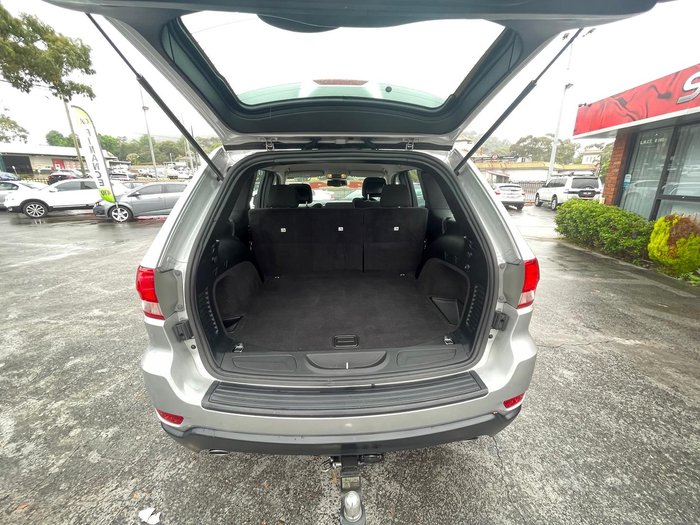 2013 Jeep Grand Cherokee Laredo WK MY13 4X4 Constant Bright Silver