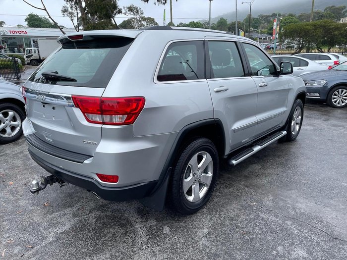 2013 Jeep Grand Cherokee Laredo WK MY13 4X4 Constant Bright Silver