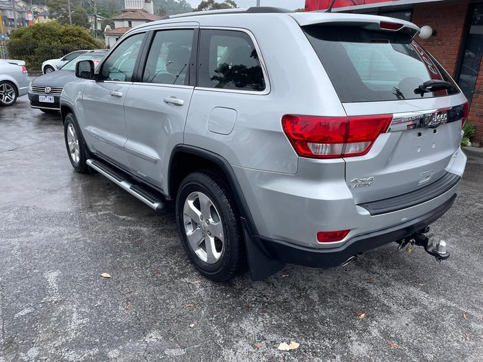2013 Jeep Grand Cherokee Laredo WK MY13 4X4 Constant Bright Silver