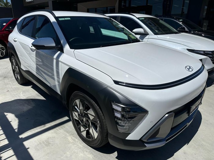 2024 Hyundai Kona Premium SX2.V1 MY24 Atlas White