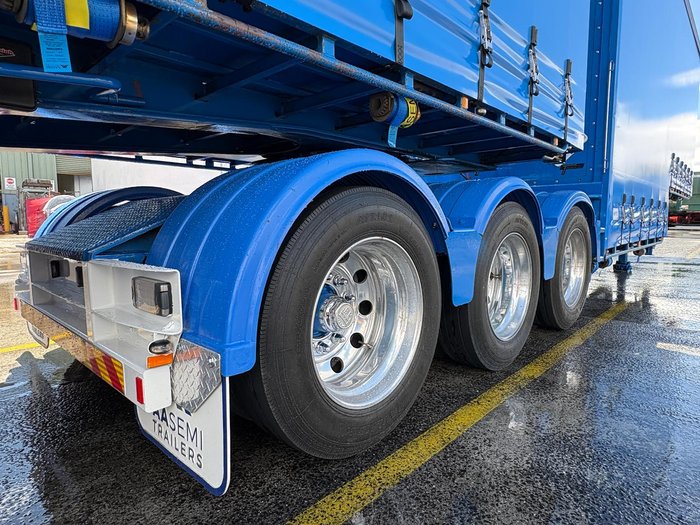 2014 Vawdrey St3 34 Pallet Double Drop Deck Mezzaine, Sliding Blue