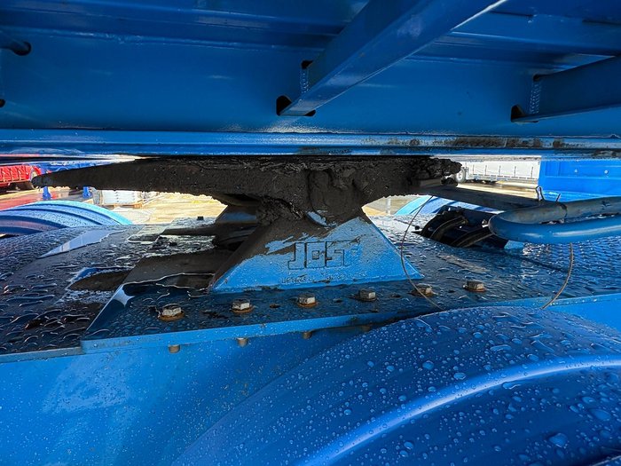 2014 Vawdrey St3 34 Pallet Double Drop Deck Mezzaine, Sliding Blue