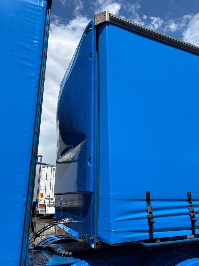 2014 Vawdrey St3 34 Pallet Double Drop Deck Mezzaine, Sliding Blue