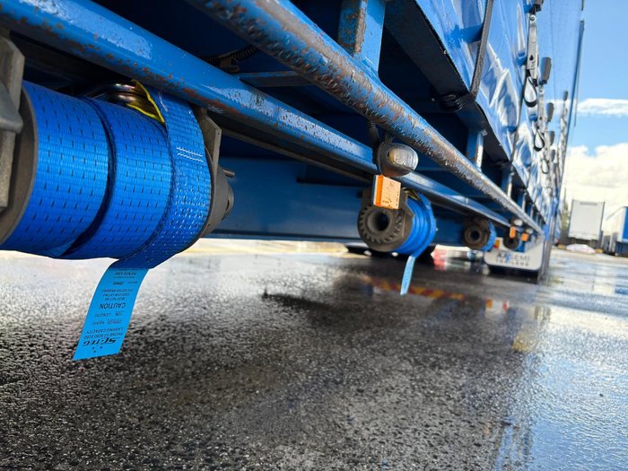 2014 Vawdrey St3 34 Pallet Double Drop Deck Mezzaine, Sliding Blue