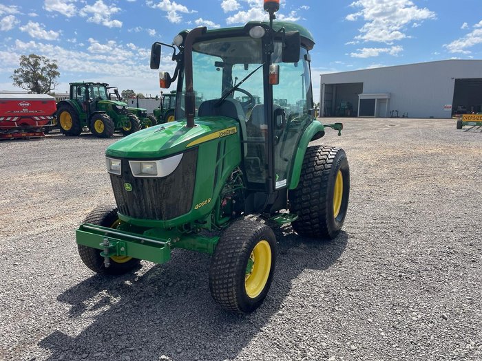 2014 John Deere 4066R Green