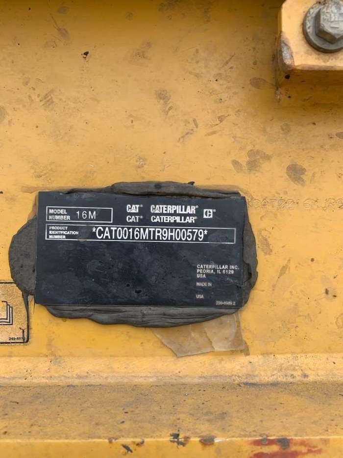 2012 Caterpillar 16M 