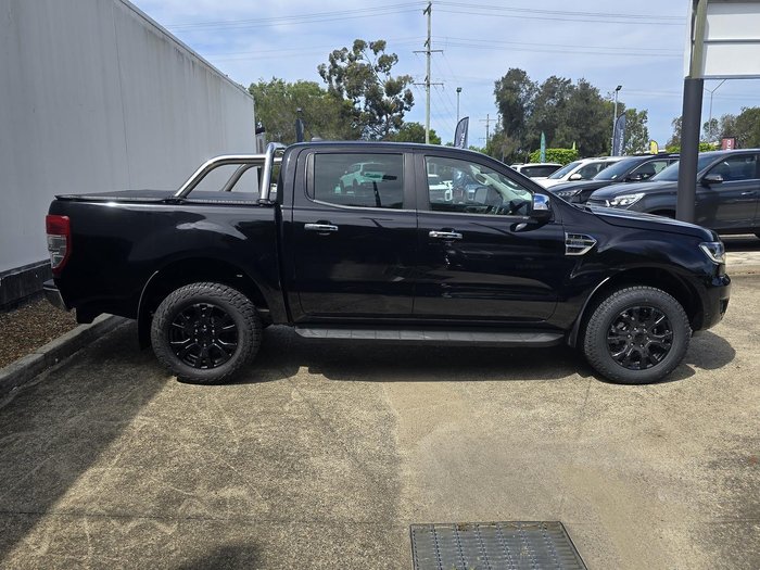 2022 Ford Ranger XLT PX MkIII MY21.75 4X4 Dual Range Shadow Black