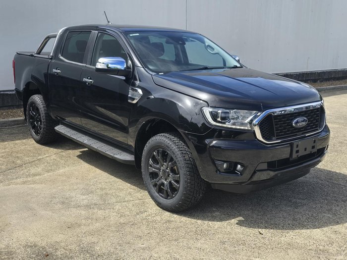 2022 Ford Ranger XLT PX MkIII MY21.75 4X4 Dual Range Shadow Black