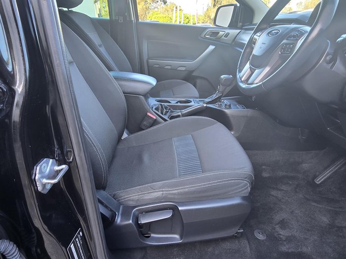 2022 Ford Ranger XLT PX MkIII MY21.75 4X4 Dual Range Shadow Black
