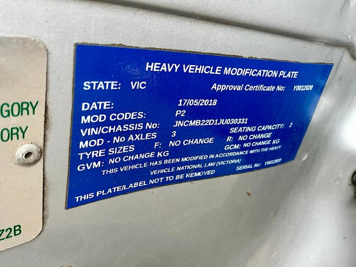 2018 UD Quon 26-460 Only 372000 Klm Ex Prestige Fleet $110000+Gst Rwc UD QUON 26-460