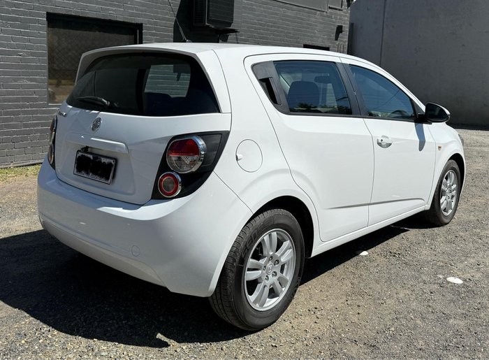 2012 Holden Barina TM Olympic White