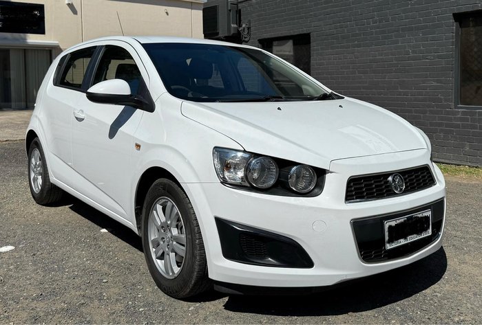 2012 Holden Barina TM Olympic White