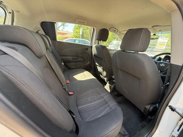 2012 Holden Barina TM Olympic White