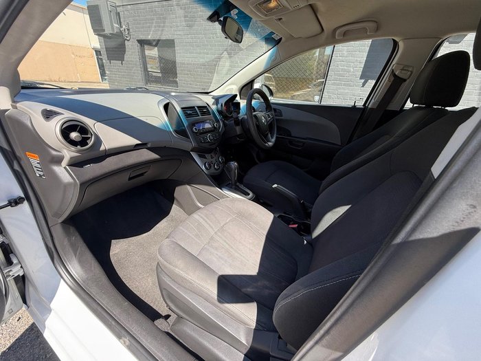 2012 Holden Barina TM Olympic White