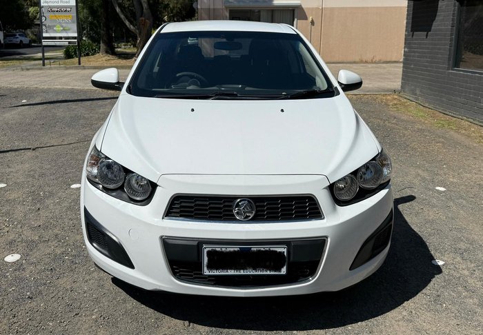 2012 Holden Barina TM Olympic White