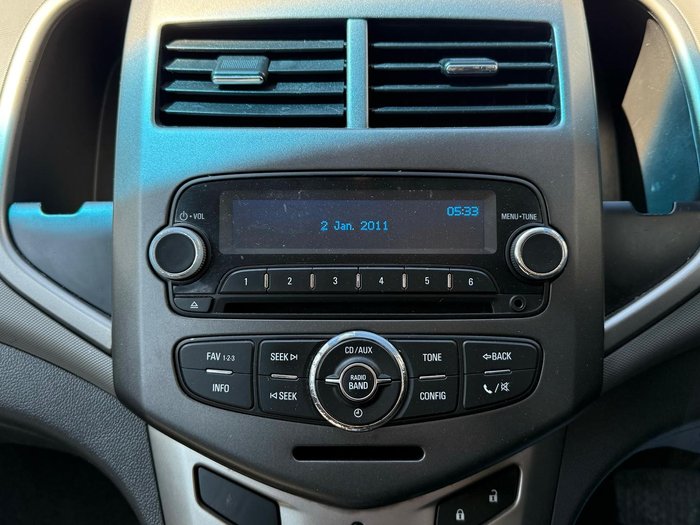 2012 Holden Barina TM Olympic White