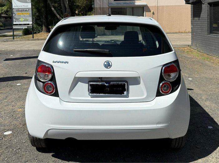 2012 Holden Barina TM Olympic White