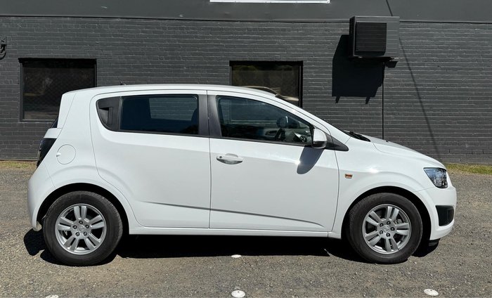 2012 Holden Barina TM Olympic White