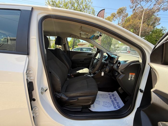 2012 Holden Barina TM Olympic White