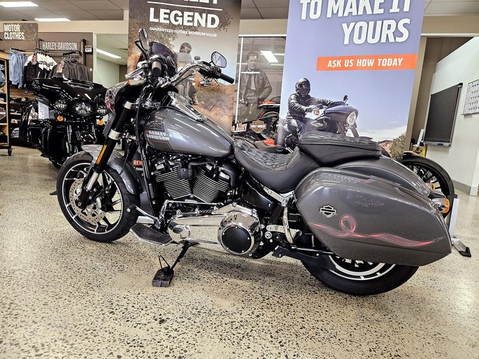 2022 Harley-Davidson Sport Glide 107 (FLSB) Softail Grey