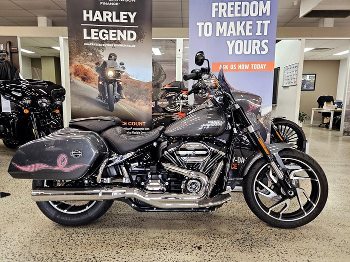 2022 Harley-Davidson Sport Glide 107 (FLSB) Softail Grey