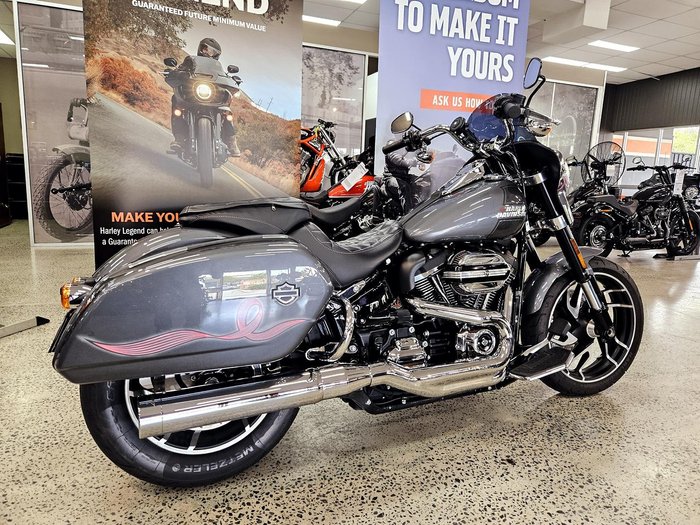 2022 Harley-Davidson Sport Glide 107 (FLSB) Softail Grey