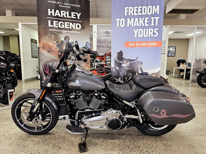 2022 Harley-Davidson Sport Glide 107 (FLSB) Softail Grey