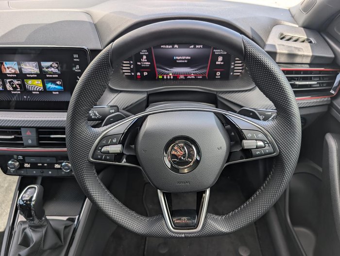 2024 SKODA Scala 110TSI Monte Carlo NW MY24 Moon White